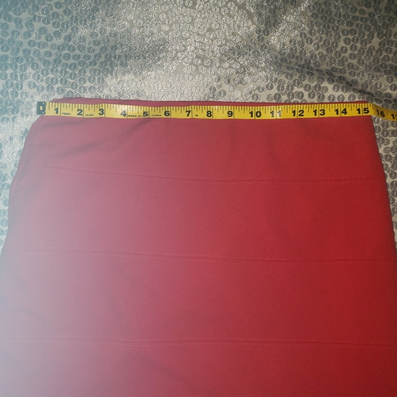 Alfani red pencil skirt - Picture 5 of 6